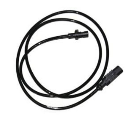 ABS sensor wire harness with two molded connectors, black cable by SUONAMA