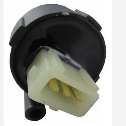 Fuel filter sensor with black housing and light connector plug by SUONAMA
