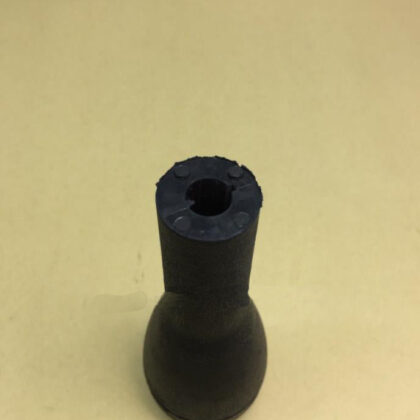 Gear lever ball joint boot with circular top opening